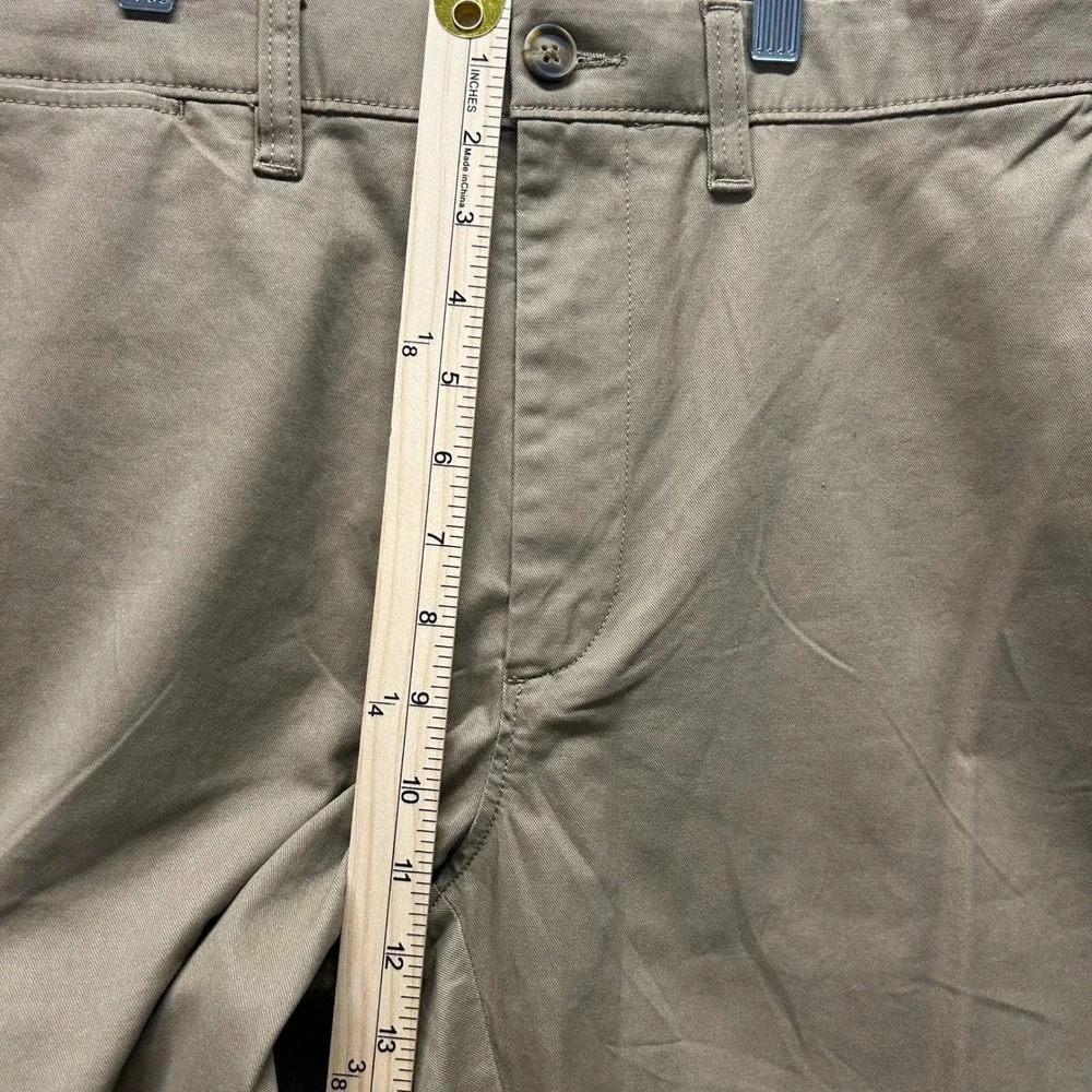 Quince Mens Khaki Organic Stretch Cotton Chino Pants Slim Fit 36x30 TATAMW006